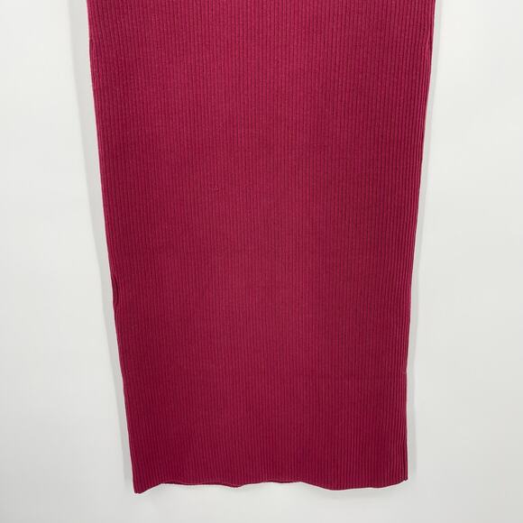 Michael Costello x REVOLVE | NWT Off Shoulder Bodycon Maxi Dress in Maroon XS - Picture 11 of 13